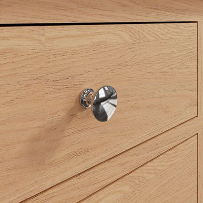 Bergen Oak Extra Large 4 Door Sideboard - The Furniture Warehouse