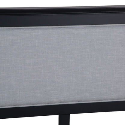 Banbury Midnight Grey Painted Double Bed Frame