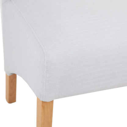Holcombe Beige Classic Scroll Back Dining Chair