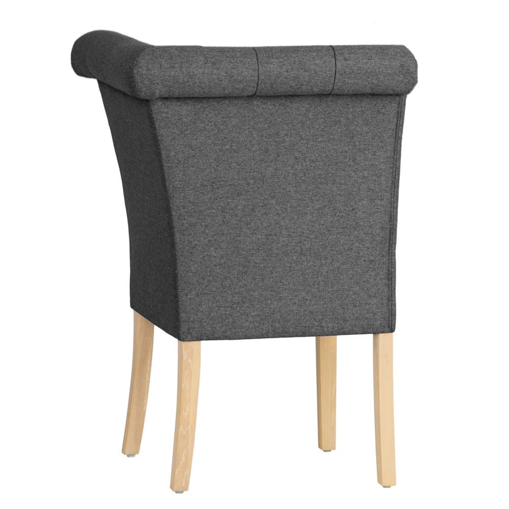 Torino Dark Grey Bedroom Corner Bench