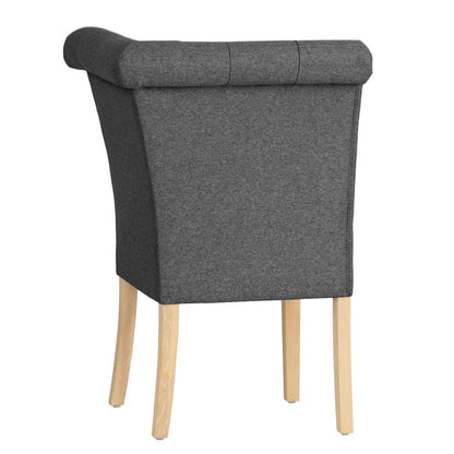 Torino Dark Grey Bedroom Corner Bench