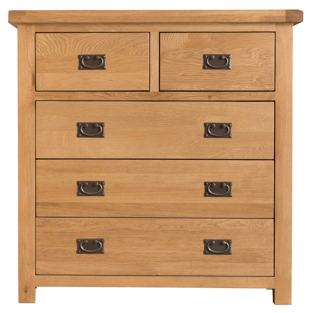 Winchester Oak 2 Over 3 Chest