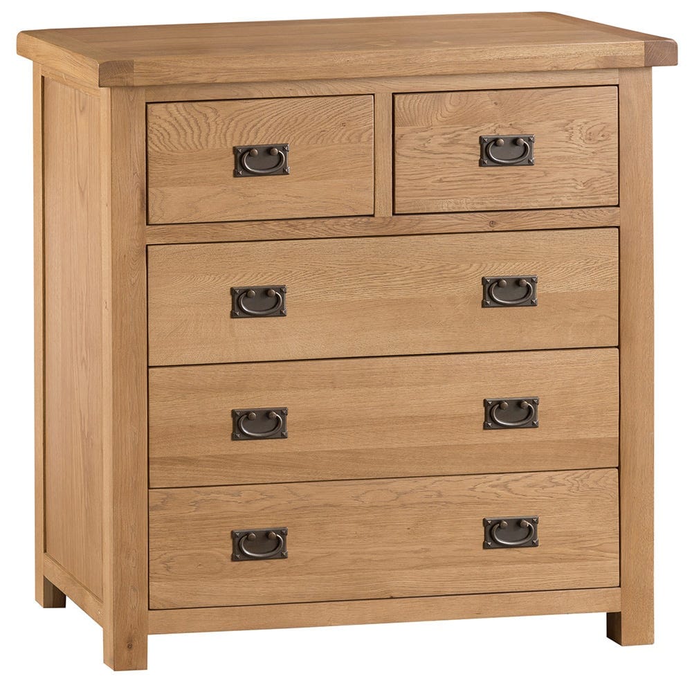 Winchester Oak 2 Over 3 Chest