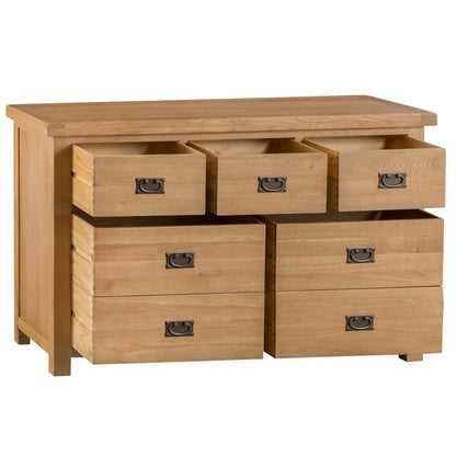 Winchester Oak 3 Over 4 Chest