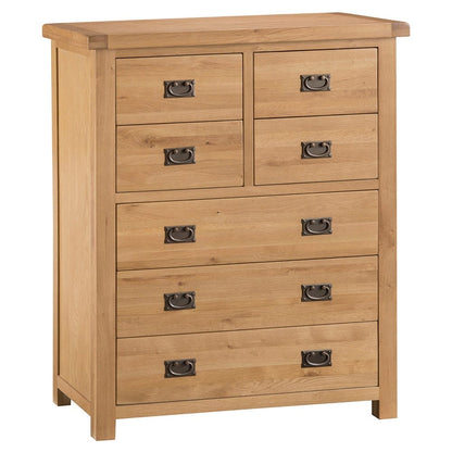 Winchester Oak 4 Over 3 Chest