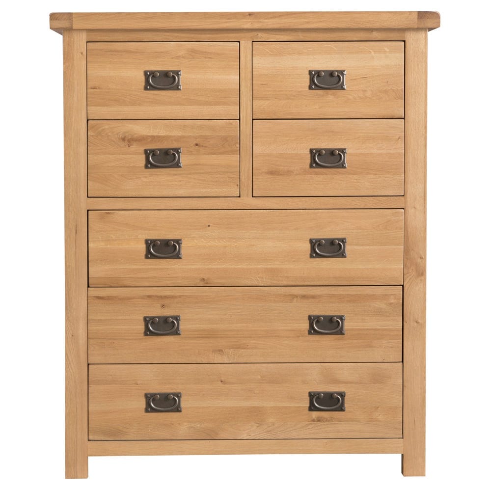 Winchester Oak 4 Over 3 Chest
