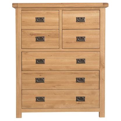 Winchester Oak 4 Over 3 Chest