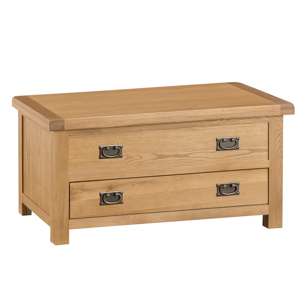 Winchester Oak Blanket Box