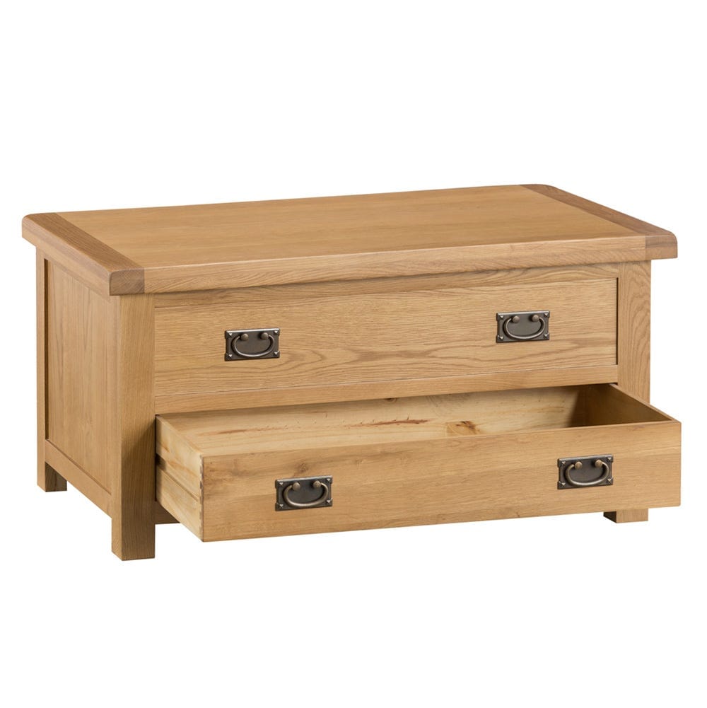 Winchester Oak Blanket Box