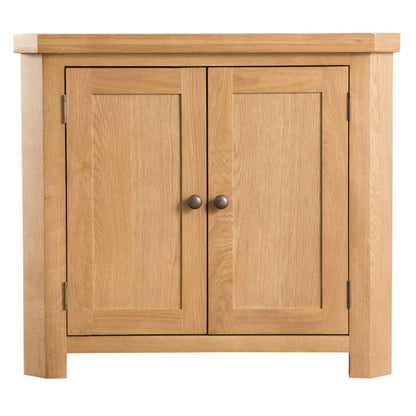 Winchester Oak Corner Cabinet