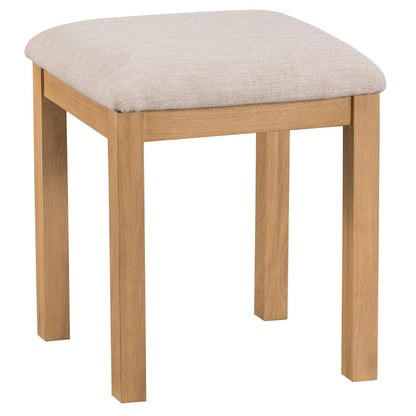 Winchester Oak Dressing Stool