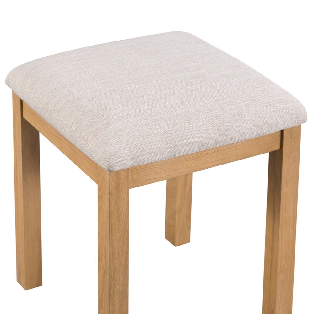 Winchester Oak Dressing Stool