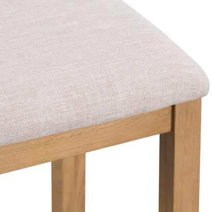 Winchester Oak Dressing Stool