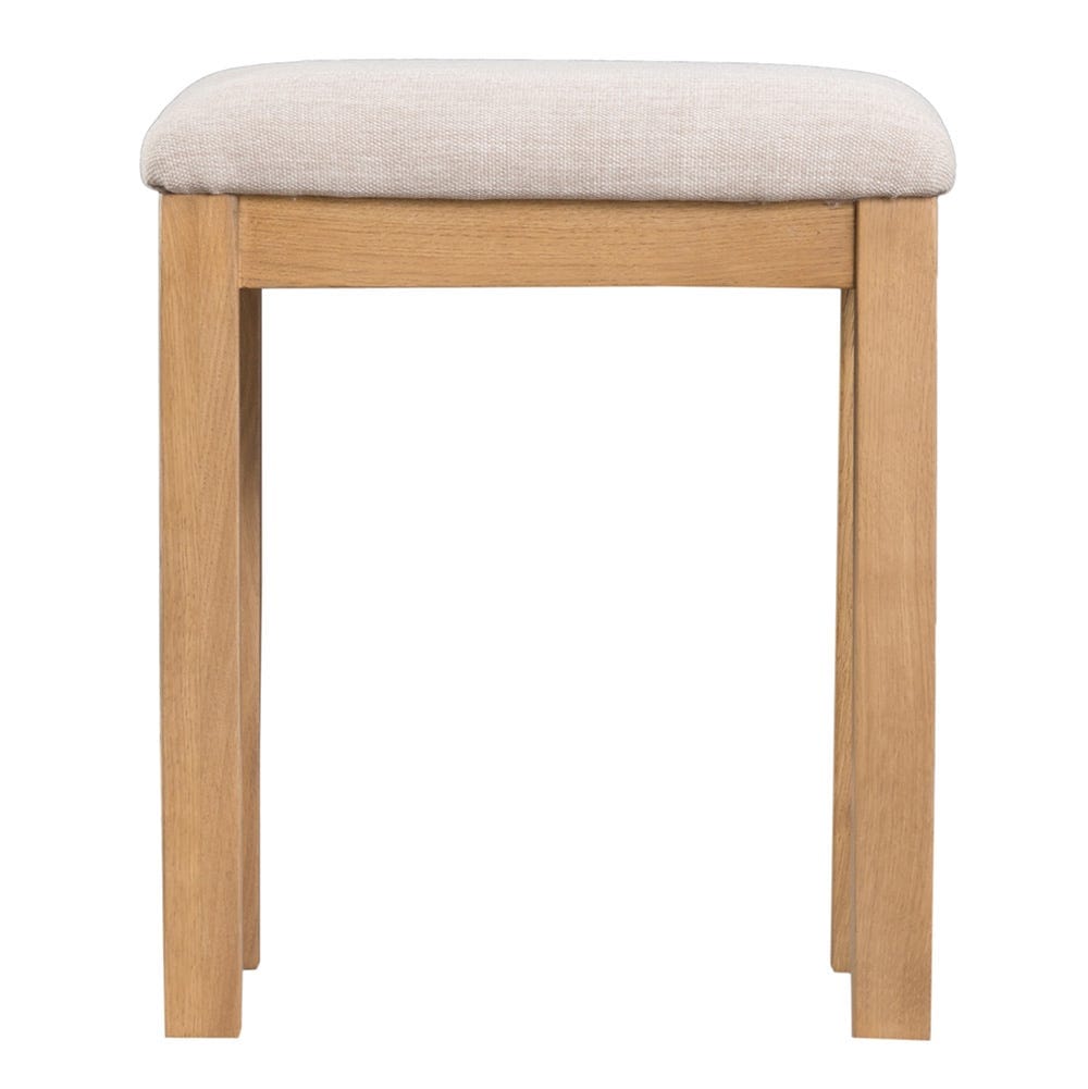 Winchester Oak Dressing Stool