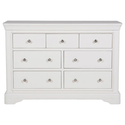 Harrington Bone Painted 7 Drawer Chest