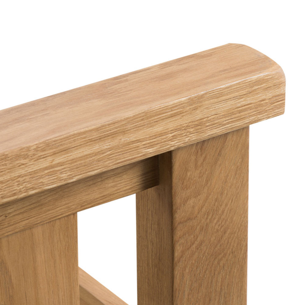 Winchester Oak King Size Bed Frame