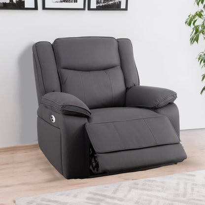 Milan Mocha Power Recliner Armchair