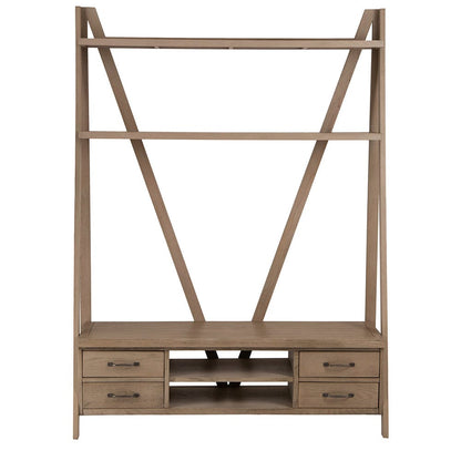 Falmouth Oak Bookcase TV Unit
