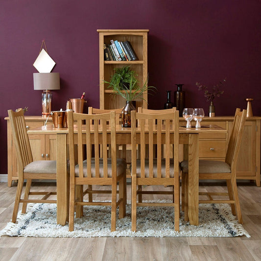 Gloucester Oak 1.2m Extending Dining Table