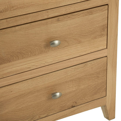 Gloucester Oak Chest of 6 Drawers