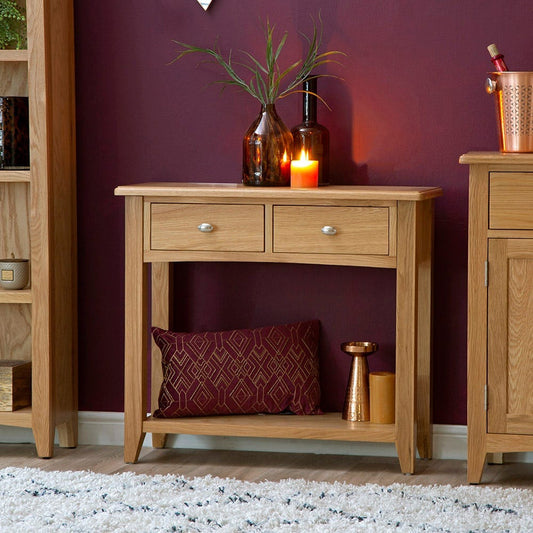 Gloucester Oak Console Table