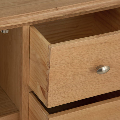 Gloucester Oak 2 Door 3 Drawer Large Sideboard