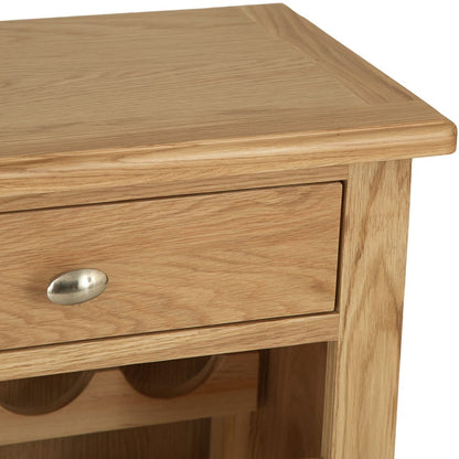 Gloucester Oak Wine Cabinet