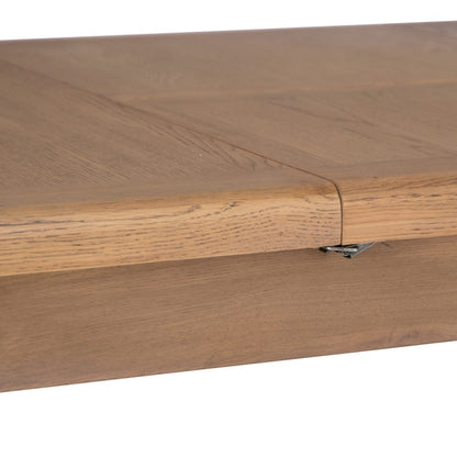 Wessex Smoked Oak 1.3m Extending Dining Table