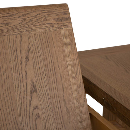 Wessex Smoked Oak 1.8m Extending Dining Table