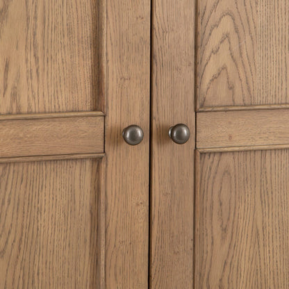 Wessex Smoked Oak 2 Door Wardrobe with Drawer