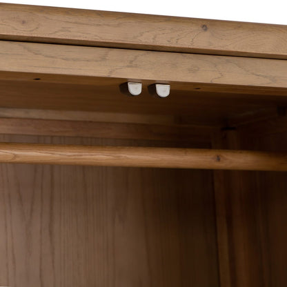 Wessex Smoked Oak 3 Door Wardrobe