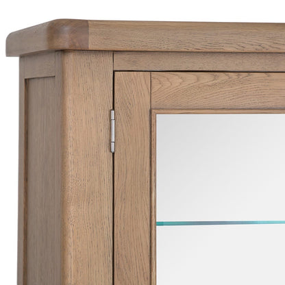 Wessex Smoked Oak Extra Large Tall Drinks Cabinet