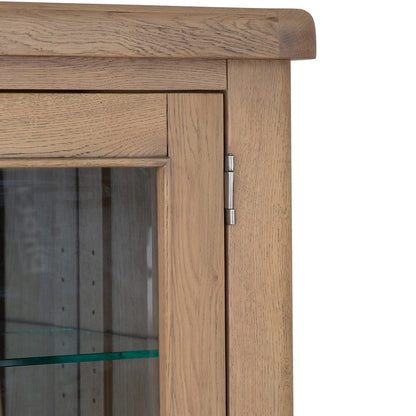 Wessex Smoked Oak Extra Large Tall Drinks Cabinet