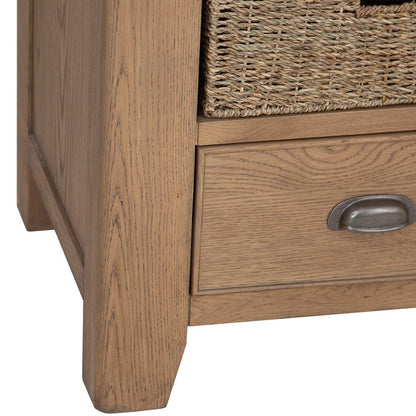 Wessex Smoked Oak Large Larder Unit
