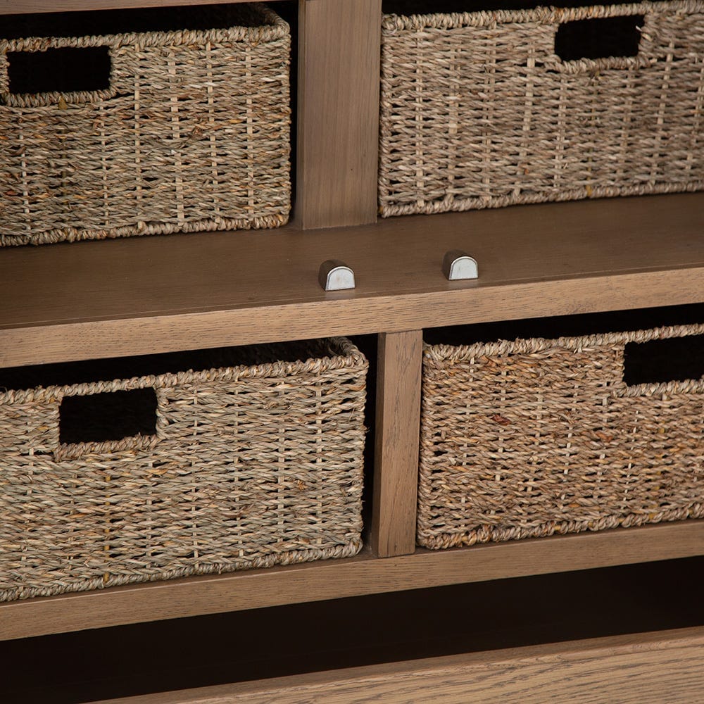 Wessex Smoked Oak Large Larder Unit