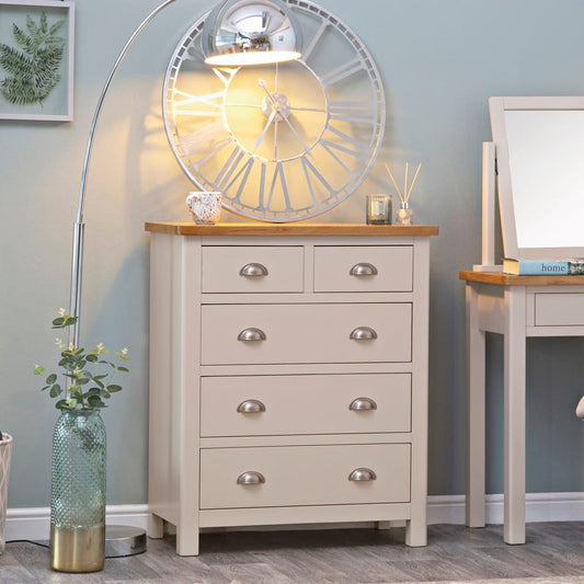 Rutland Painted Oak 2 Over 3 Chest