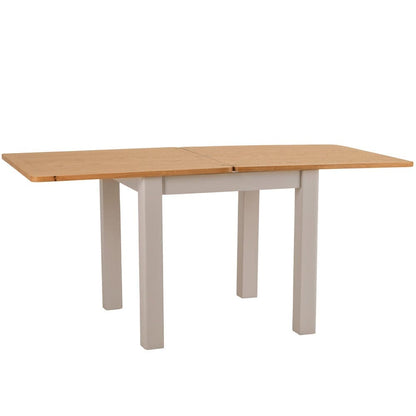 Rutland Painted Oak Flip Top Extending Table