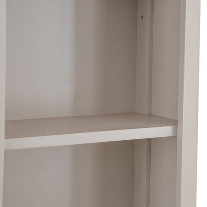 Rutland Painted Oak Tall Narrow Bookcase