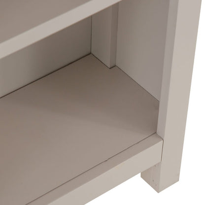 Rutland Painted Oak Tall Narrow Bookcase