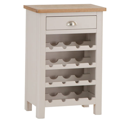 Rutland Painted Oak Wine Cabinet