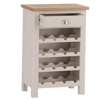 Rutland Painted Oak Wine Cabinet
