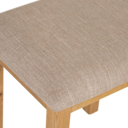 Rutland Oak Dressing Stool