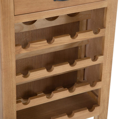Rutland Oak Wine Cabinet