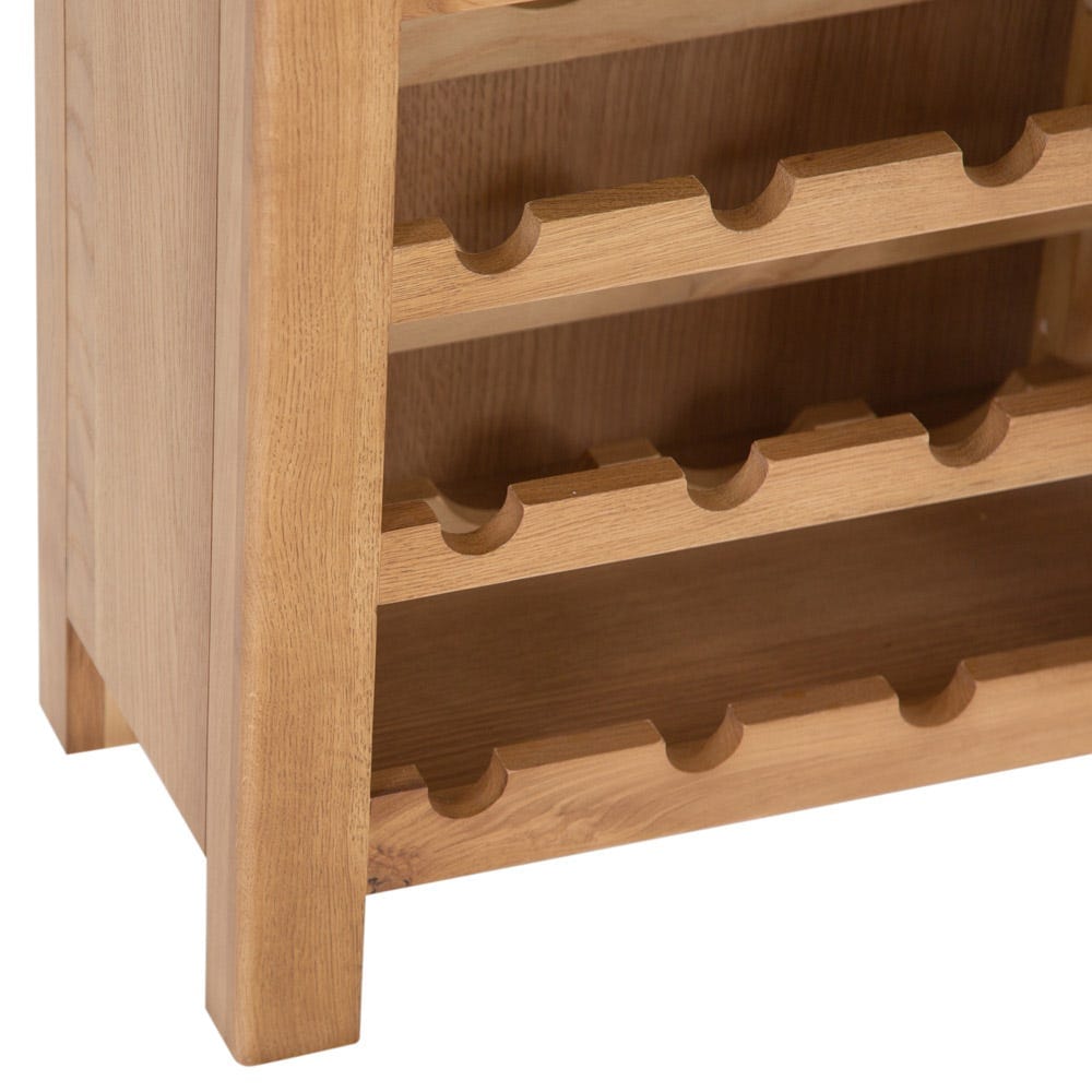Rutland Oak Wine Cabinet