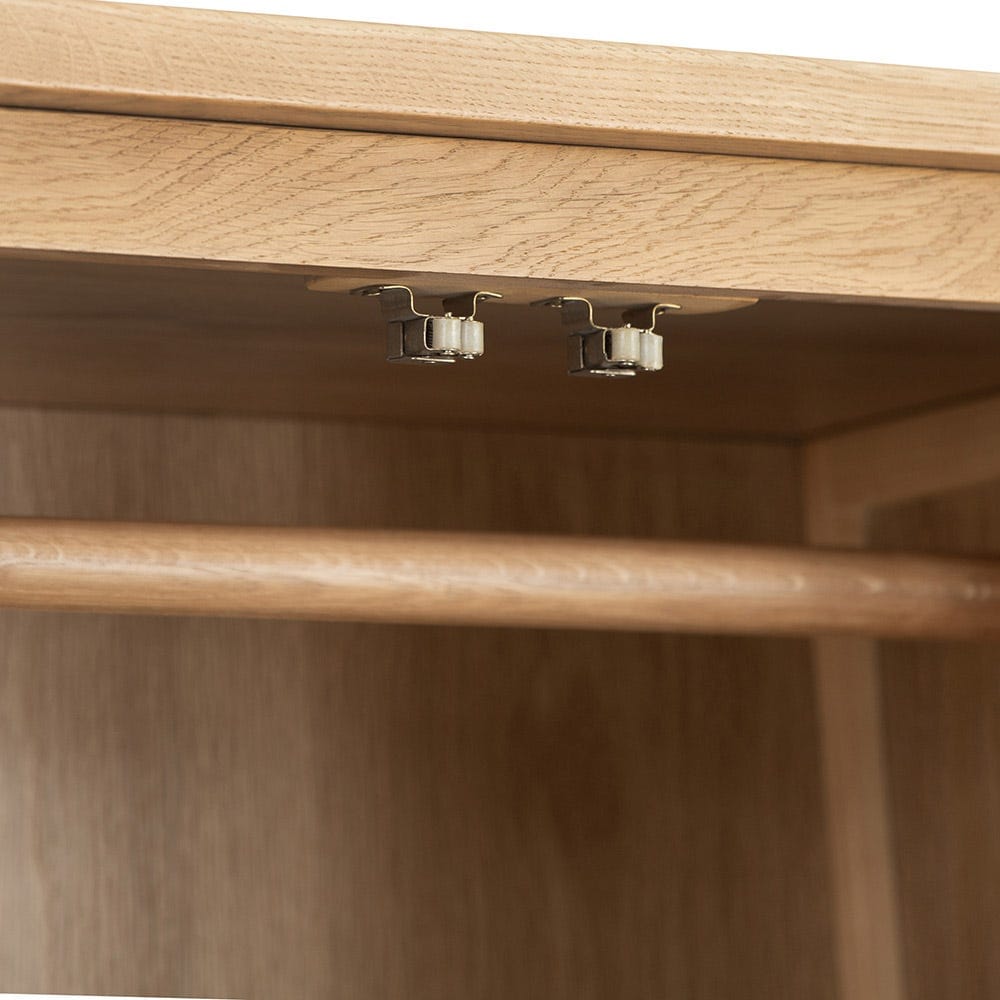 Rutland Oak 2 Door Wardrobe with Drawer