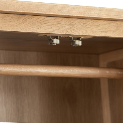 Rutland Oak 2 Door Wardrobe with Drawer